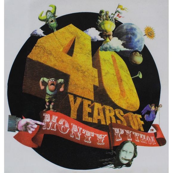40 Years of Monty Python Commemorative T-Shirt - Picture 2 of 2